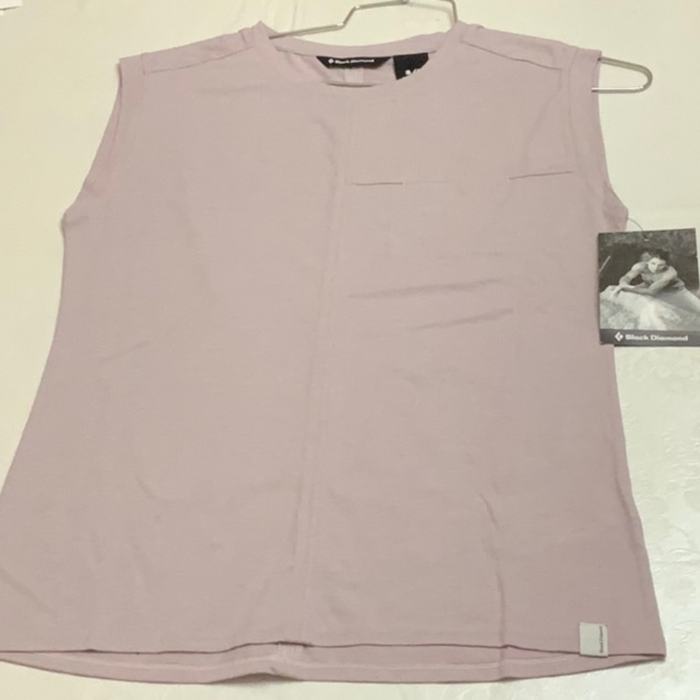 Black Diamond Light Lavender Muscle Tee